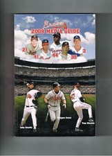 2008 Atlanta Braves Media Guide MLB Baseball Smoltz Jones Glavine