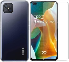 COVER CUSTODIA PER OPPO RENO4 Z 5G + PELLICOLA VETRO TEMPERATO ULTRASLIM 