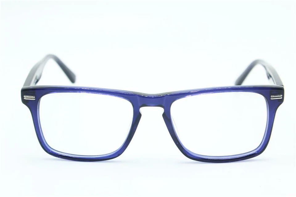 NUEVAS GAFAS MORGENTHAL FREDERICS NEWMAN JR. 845 MONTURAS AUTÉNTICAS AZULES 49-17 Foto 2 de 3