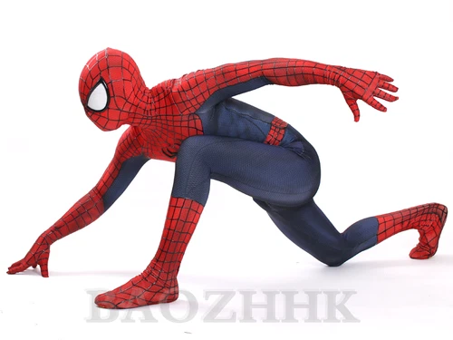 The Amazing Spiderman Jumpsuit Spider-man Cosplay Costume Halloween Suit - Bild 5 von 12