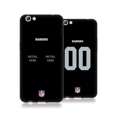 PERSONALISIERTE NFL LAS VEGAS RAIDERS SOFT GEL HANDYHÜLLE FÜR OPPO HANDYS