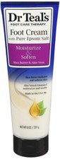 Dr. Teal's Moisturize Soften Foot Cream with Pure Epsom Salt 8oz