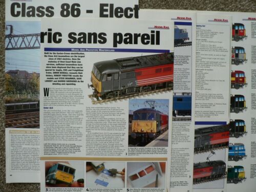 BR Klasse 86 Elektrische Geschichte & Modelldetails - Modellbahn Magazinartikel - Bild 1 von 1