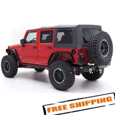 Smittybilt 9085235 Replacement Soft Top w/ Tinted Windows for Jeep Wrangler JK