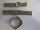 Solid stainless steel watch strap Milanese lug size 20 mm