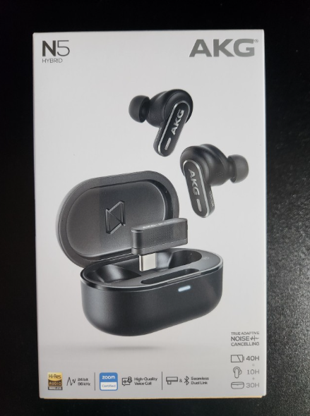 Harman AKG N5 HYBRID Earbuds Noise Cancelling Wireless Earphones