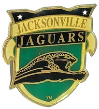 NFL Jacksonville Jaguars Imprinted Products 1994 Shield Lapel Pin