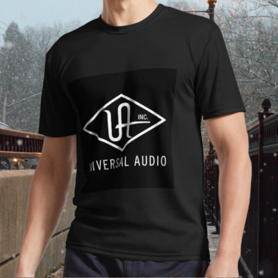 New Uaudio Logo Tee Active T-Shirt Logo Men's T-shirt funny size S to 5XL