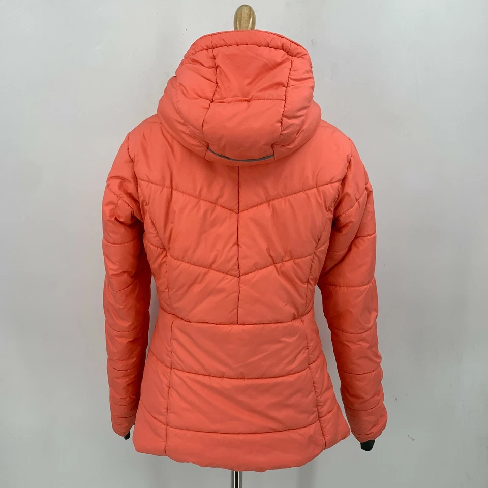 Chaqueta Columbia Katelyn Crest Jóvenes Niñas L Nectarina Cremallera Completa Puffer Sudadera con Capucha Foto 4 de 4