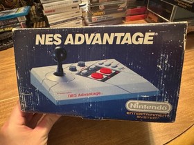 Nintendo NES Advantage video game arcade joystick controller CIB complete L@@K