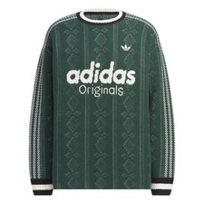 adidas Originals U Sweatshirt Comfortable Letter Stripe Skin-Friendly Knit Top