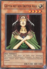 YuGiOh Göttin mit dem Dritten Auge DB2-DE097 Common Poor unl.