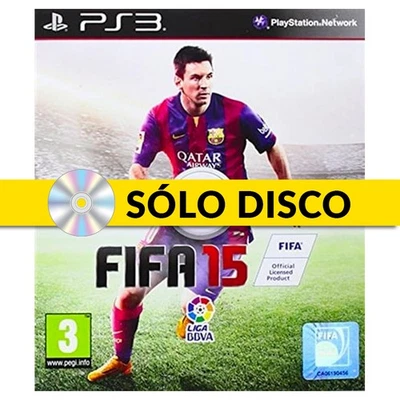 FIFA 15 PS3 PlayStation (Como Nuevo) PAL España Liga BBVA PEGI 3 "C"
