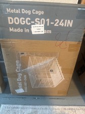 Midwest 1536DDU Folding Metal Dog Crate - Black