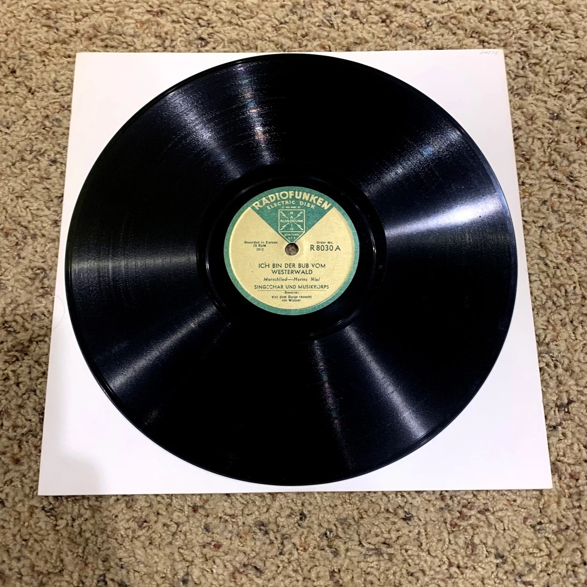 未使用 die deutschen kommen zurueck LPレコード German 78 RPM Vinyl Records for sale - eBay