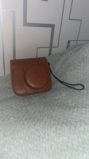 Fujifilm Instax Mini 8 Camera + Brown Leather Case 📸🤎