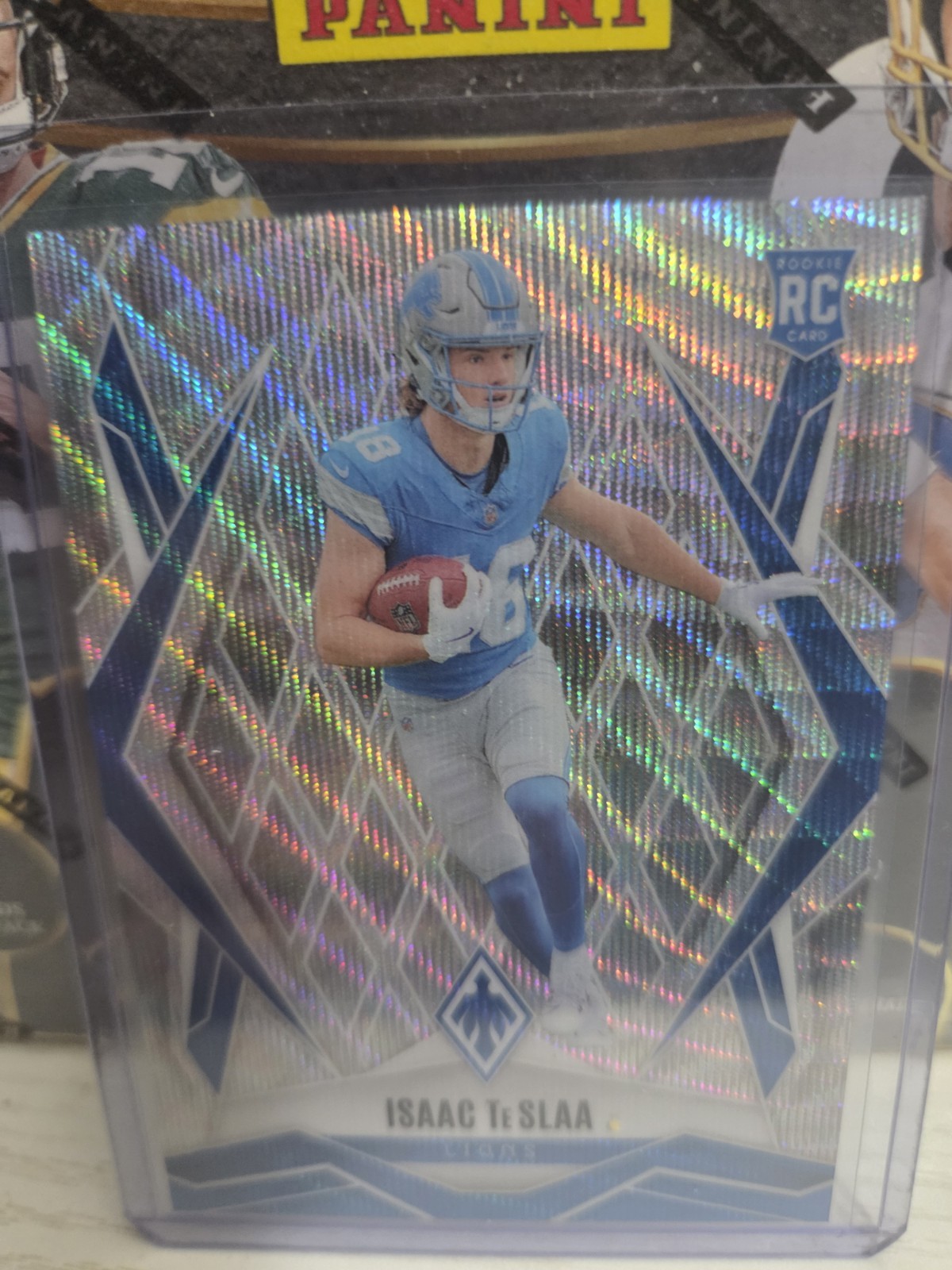 2025 Panini Phoenix - Rookies Isaac Teslaa #189 Wave 75/199 (RC)