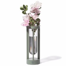 Rechargeble LED Table Lamp Flower Vase 2-in-1 Portable Dimmable Water-Resistant