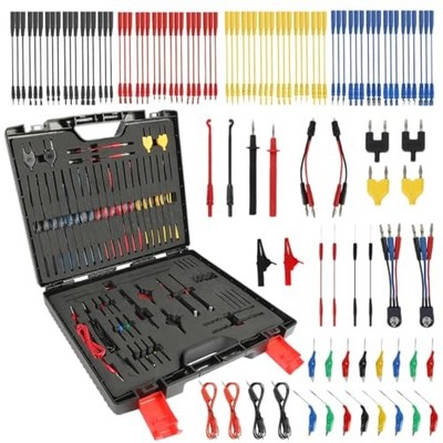 110pcs Automotive Circuit Test Leads Kit Multimeter Test Leads Kit Relay 
