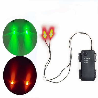 Halloween LED leuchtende Augen Dekorationslichtstreifen  Horror DIY Augen