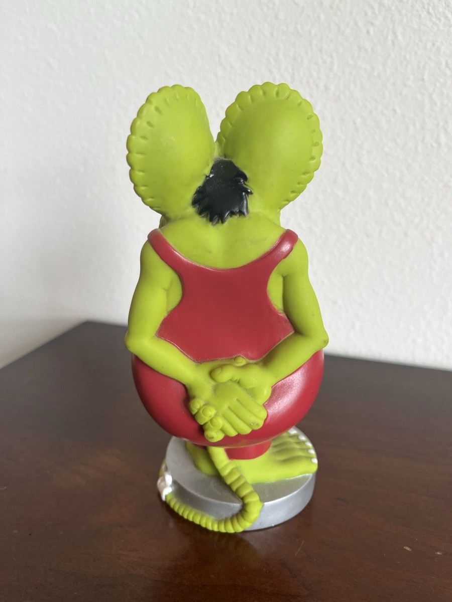 RAT FINKフィギュア1999年製激レア Rat Fink Funko Bobble Figure Green Rat 1999 Vintage Big Daddy Roth