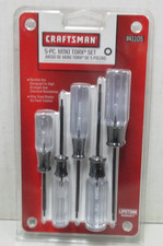 Craftsman 5-pc Mini Torx Set 941105- T5 T6 T7 T8 T9 Usa Craftsman 5-pc Mini Torx Set 941105- T5 T6 T7 T8 T9 Usa