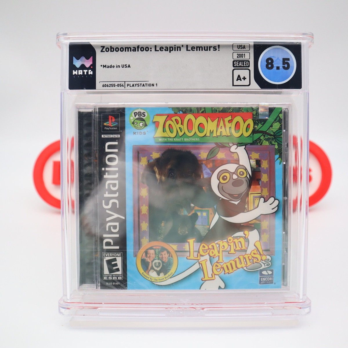 Zoboomafoo: Leapin' Lemurs (Sony PlayStation 1, 2001) for sale