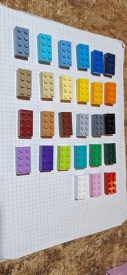 Lego Basic 2x4 Hoch Teilenummer 3001 Menge und Farbe Wählen K3001