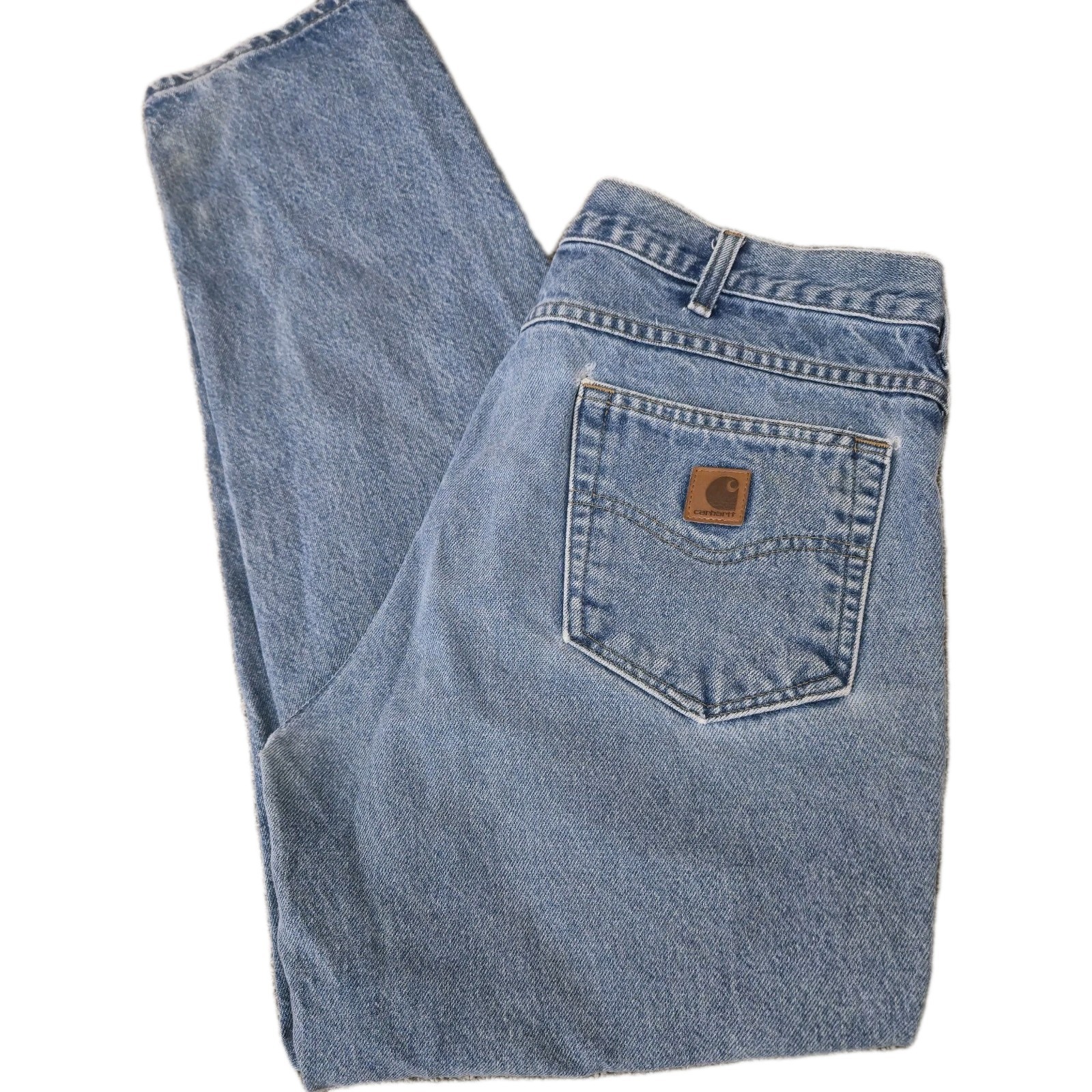38x32 Blue Denim Relaxed Fit Western