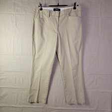 Lands End Outfitters Pants Women's Size 10 Beige Straight Leg Mid Rise Casual