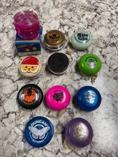 11 Vintage YO-YO's including 5 Duncan, Yomega, Oreo, Greenbriar  Moose