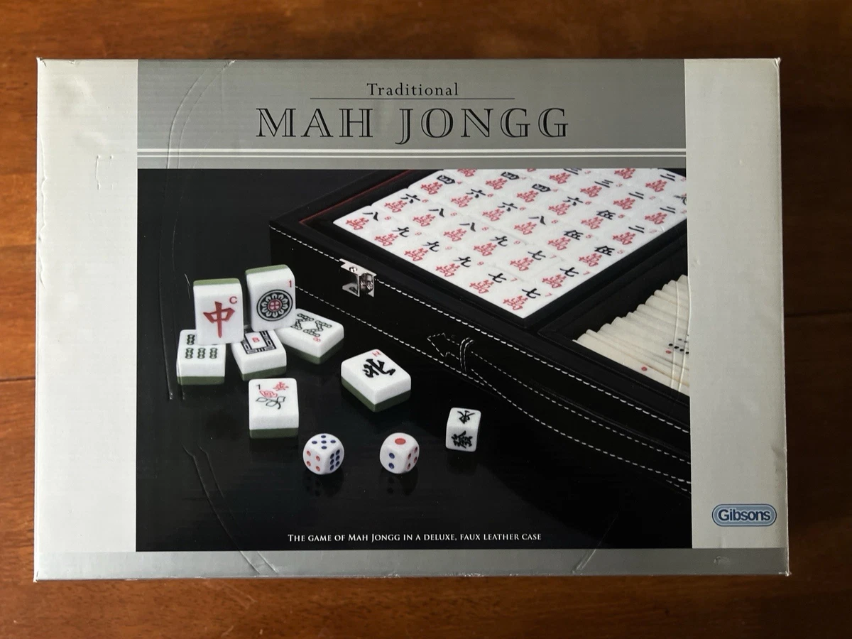 A Vintage Chinese Mahjong Set complete in case