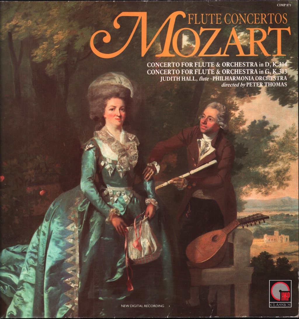 CIMP871 Judith Hall / Philharmonia Orchestra / Peter Thomas Mozart - Flute