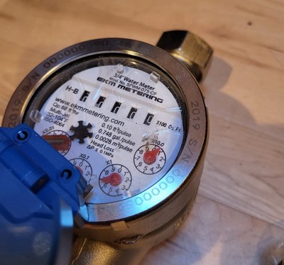 NEW EKM Metering 3/4'' Water Meter - Stainless Steel, Pulse Output  SPWM-075