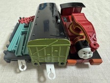 Thomas & Friends Harvey Plarail Train Model Rare Green Coach Car Junk Parts