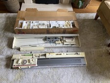 Brother KH-890 Knitting Machine & KR-850 Ribbing Attachment. Free UK Post.