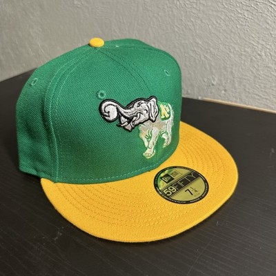 Oakland A's Athletics Kelly Green Yellow 2-Tone Gray UV 