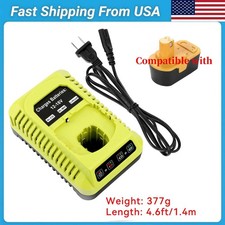 Charger For Ryobi 18V NiMh Battery 130224028 130224007 130255004 ABP1801 ABP1803