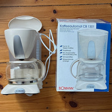 Bomann CB 1301 Filter-Kaffeemaschine Weiß mi...