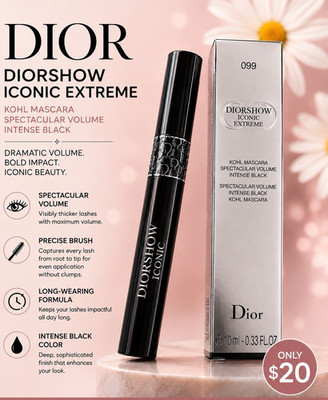 Dior Diorshow Iconic Extreme Kohl Mascara 099 Intense Black Volumizing 0.33
