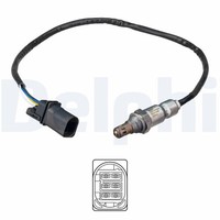 Delphi Lambdasonde FüR VW Golf VI Audi Q3 Seat Leon VII A3 Alhambra Skoda