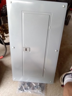 Homeline 100 Amp 3 wire  HOMC24UC  Panelbord  24 Space. & 22'Feedwire & Meterbox