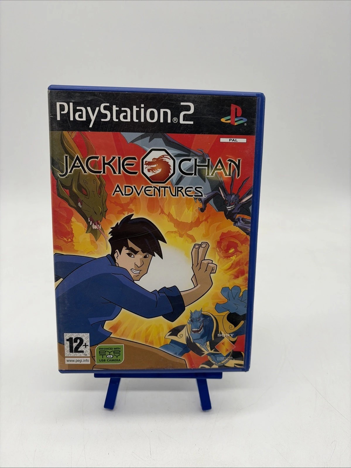 Boîte Vide PS2 Jackie Chan Adventures Rare Collector