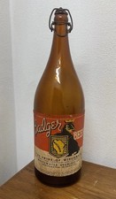 Badger Beer Paper Label Picnic Bottle IRTP Whitewater Wisconsin Wi Ultra Rare 