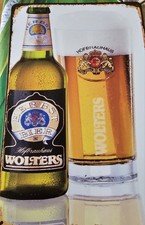 ,Blechschild , Brauerei  ,Hofbrauhaus WOLTERS