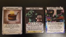Binding of Isaac Four Souls Promo Cards Birthday Cake Corrupted Data Ultra Pride