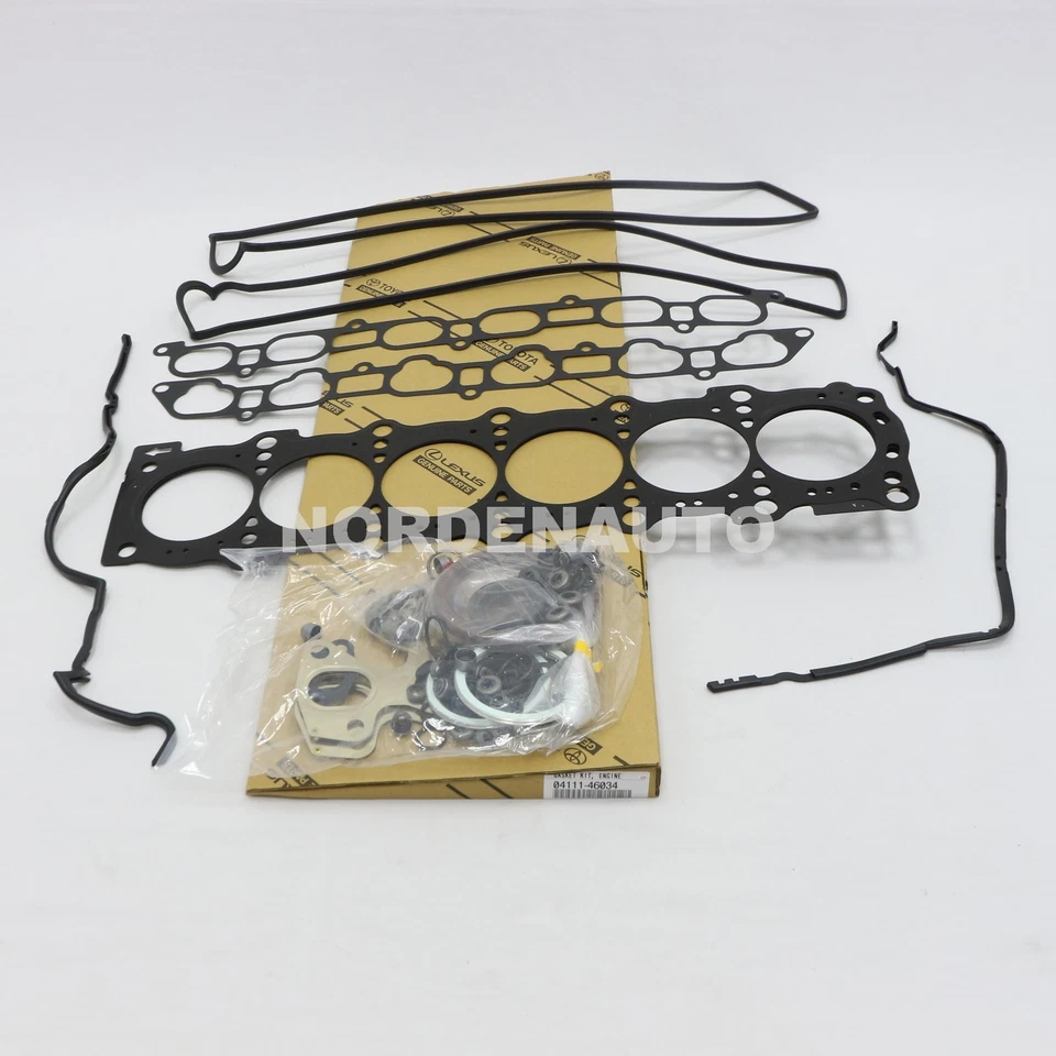 Kit de juntas de motor turbo 1JZGT 1JZ genuino OEM 04111-46034 Toyota Supra JZA70 Foto 2 de 2