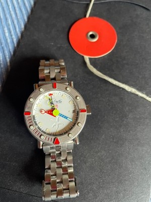 ALAIN SILBERSTEIN ''MARINE G'' (G.M.T.) AUTOMATIC STAHLBAND sehr guter Zustand