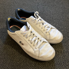 Lacoste Herren Sneaker Low Top weiß/blau EU ...