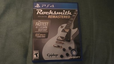 Rocksmith Remastered 2014 Edition (PS4, 2014) No Cable